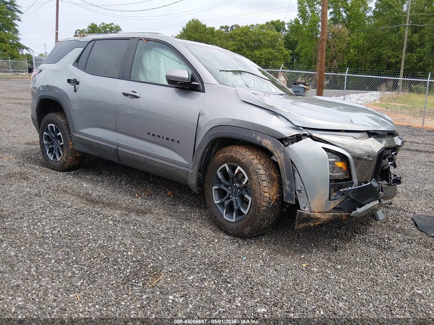 2025 Chevrolet Equinox VIN 3GNAXSEGXSL238632 IAAI salvage auction — FRONT END, Salvage (South Carolina), sold $4,050 on 2026-07-18 (photo 1)