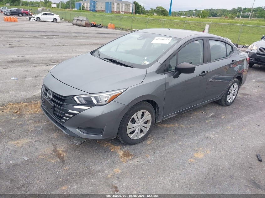 2024 Nissan Versa VIN 3N1CN8DV9RL909716 IAAI salvage auction — SIDE, Salvage (Illinois), sold $2,350 on 2026-07-17 (photo 2)