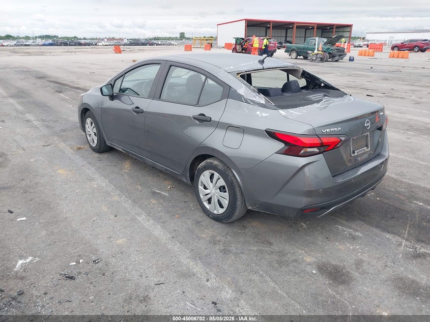 2024 Nissan Versa VIN 3N1CN8DV9RL909716 IAAI salvage auction — SIDE, Salvage (Illinois), sold $2,350 on 2026-07-17 (photo 3)