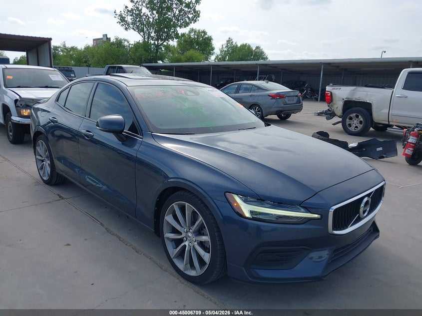2020 Volvo S60 VIN 7JR102FK7LG040971 IAAI salvage auction — REAR END, Original (Texas), sold $5,150 on 2026-07-15 (photo 1)