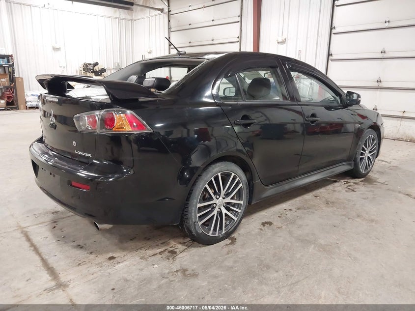 2017 Mitsubishi Lancer VIN JA32V2FW0HU606869 IAAI salvage auction — HAIL, Salvage (Oregon), sold $2,575 on 2026-07-21 (photo 4)