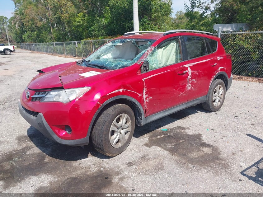 2014 Toyota Rav 4 VIN JTMZFREV0EJ004761 IAAI salvage auction — RIGHT SIDE, Rebuildable (Florida), sold $2,150 on 2026-07-20 (photo 2)