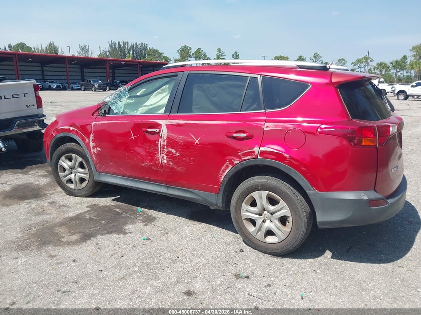 2014 Toyota Rav 4 VIN JTMZFREV0EJ004761 IAAI salvage auction — RIGHT SIDE, Rebuildable (Florida), sold $2,150 on 2026-07-20 (photo 3)