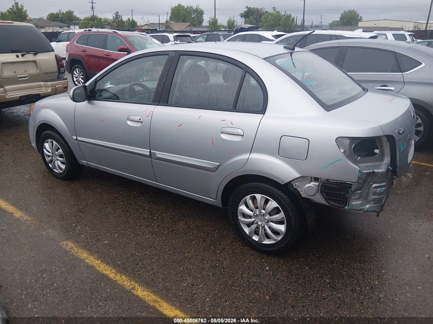 2011 Kia Rio VIN KNADH4A35B6732017 IAAI salvage auction — REAR END, Salvage (Colorado), sold $250 on 2026-07-14 (photo 3)