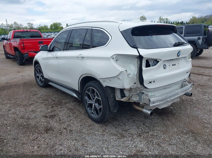 2018 BMW X1 VIN WBXHT3C33J5L27601 IAAI salvage auction — REAR END, Salvage (Illinois), sold $5,050 on 2026-07-15 (photo 3)