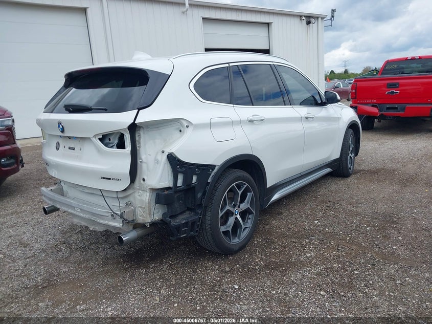 2018 BMW X1 VIN WBXHT3C33J5L27601 IAAI salvage auction — REAR END, Salvage (Illinois), sold $5,050 on 2026-07-15 (photo 4)