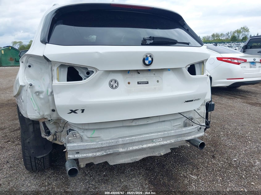 2018 BMW X1 VIN WBXHT3C33J5L27601 IAAI salvage auction — REAR END, Salvage (Illinois), sold $5,050 on 2026-07-15 (photo 6)
