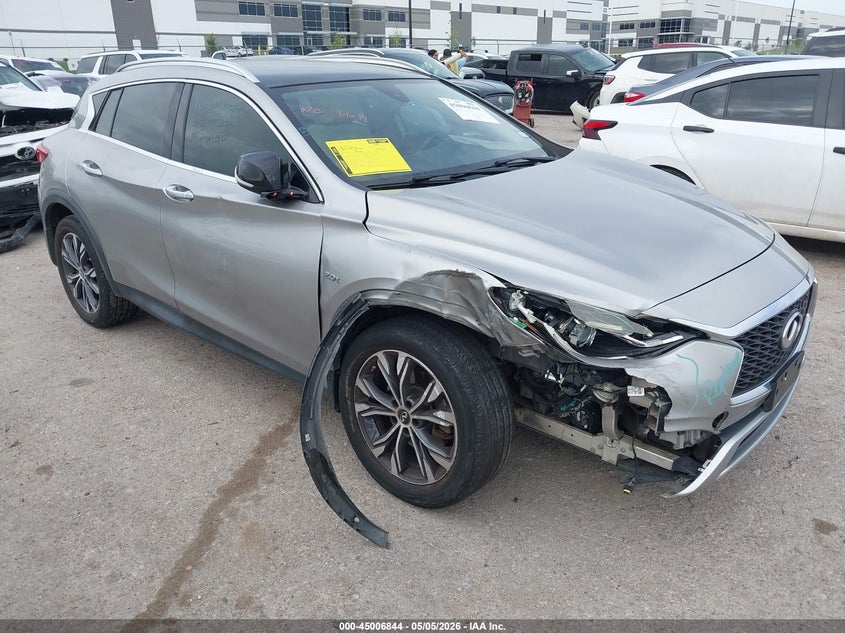 2017 Infiniti Qx30 VIN SJKCH5CR6HA027056 IAAI salvage auction — RIGHT FRONT, Salvage (Texas), sold $1,250 on 2026-07-28 (photo 6)