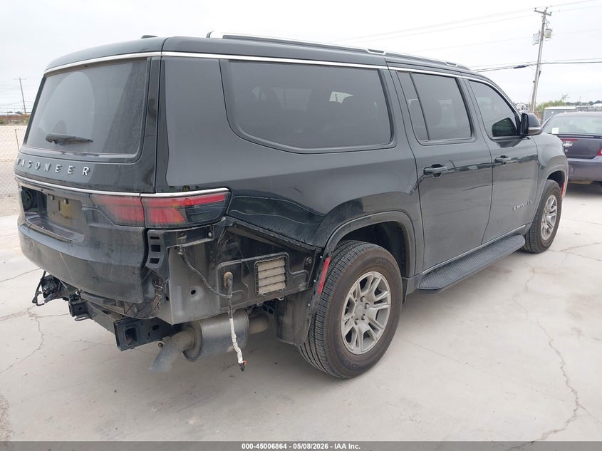 2024 Jeep Grand wagoneer VIN 1C4SJRAP6RS155191 IAAI salvage auction — REAR END, Original (Texas), sold $15,550 on 2026-07-30 (photo 4)