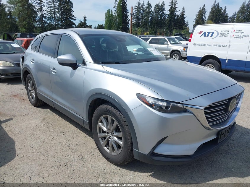 2019 Mazda Cx-9 VIN JM3TCBCY9K0310322 IAAI salvage auction — REAR END, Bill Of Sale (Washington), sold $6,050 on 2026-07-22 (photo 1)
