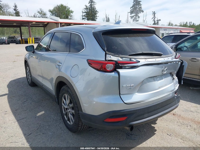 2019 Mazda Cx-9 VIN JM3TCBCY9K0310322 IAAI salvage auction — REAR END, Bill Of Sale (Washington), sold $6,050 on 2026-07-22 (photo 3)