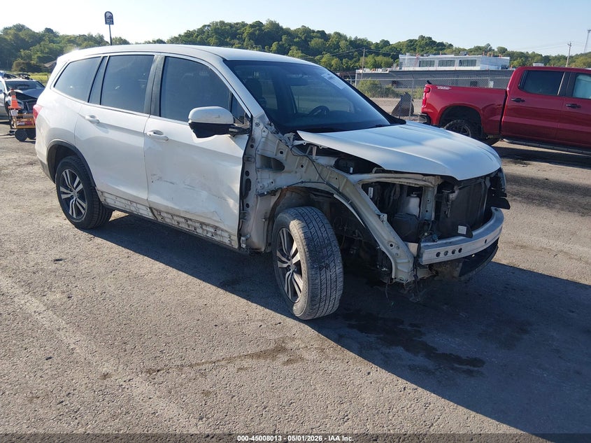 2017 Honda Pilot VIN 5FNYF5H38HB033290 IAAI salvage auction — FRONT END, Salvage (Missouri), sold $1,250 on 2026-07-23 (photo 1)
