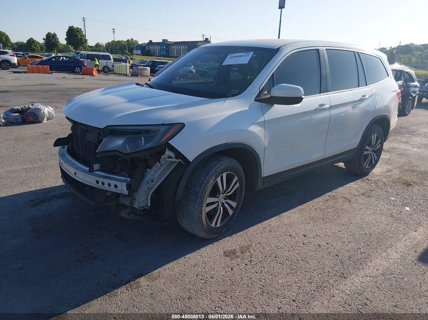 2017 Honda Pilot VIN 5FNYF5H38HB033290 IAAI salvage auction — FRONT END, Salvage (Missouri), sold $1,250 on 2026-07-23 (photo 2)