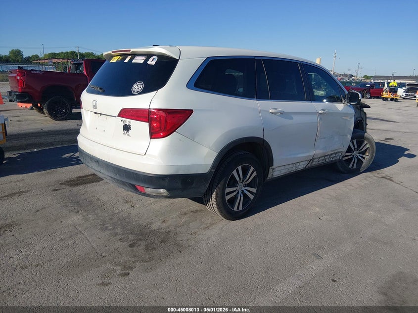 2017 Honda Pilot VIN 5FNYF5H38HB033290 IAAI salvage auction — FRONT END, Salvage (Missouri), sold $1,250 on 2026-07-23 (photo 4)