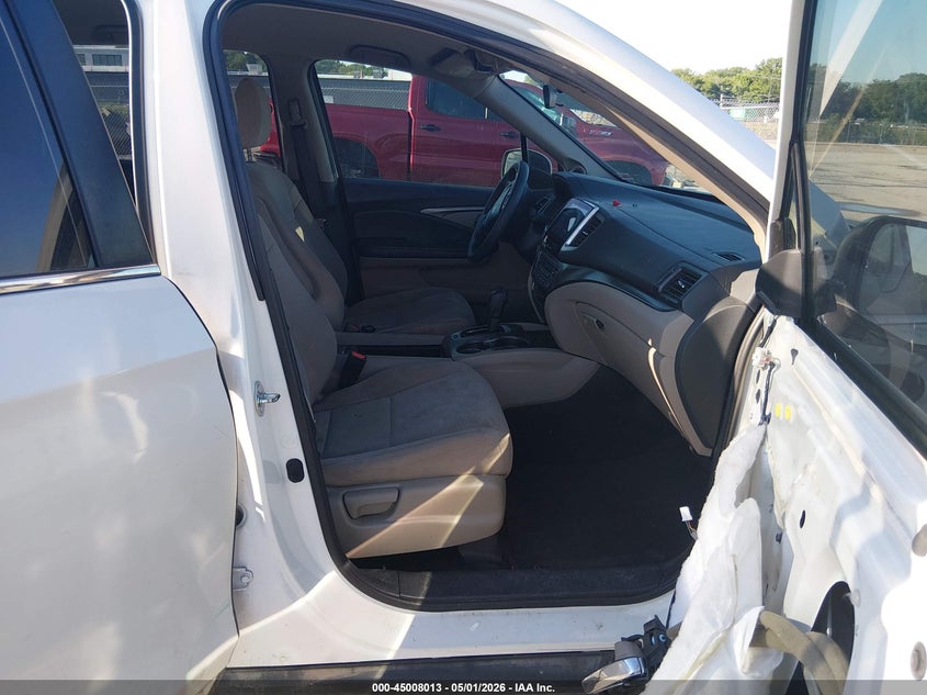 2017 Honda Pilot VIN 5FNYF5H38HB033290 IAAI salvage auction — FRONT END, Salvage (Missouri), sold $1,250 on 2026-07-23 (photo 5)