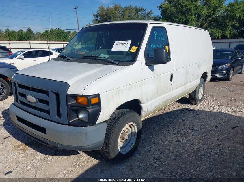 2014 Ford Econoline VIN 1FTNE2EW1EDA07510 IAAI salvage auction — NORMAL WEAR, Salvage (Texas), sold $550 on 2026-07-09 (photo 2)