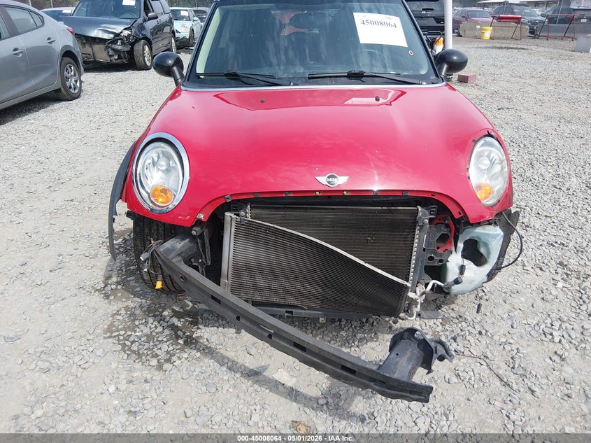 2011 Mini Cooper VIN WMWSU3C55BT183030 IAAI salvage auction — FRONT END, Bill Of Sale (Washington), sold $275 on 2026-08-12 (photo 6)