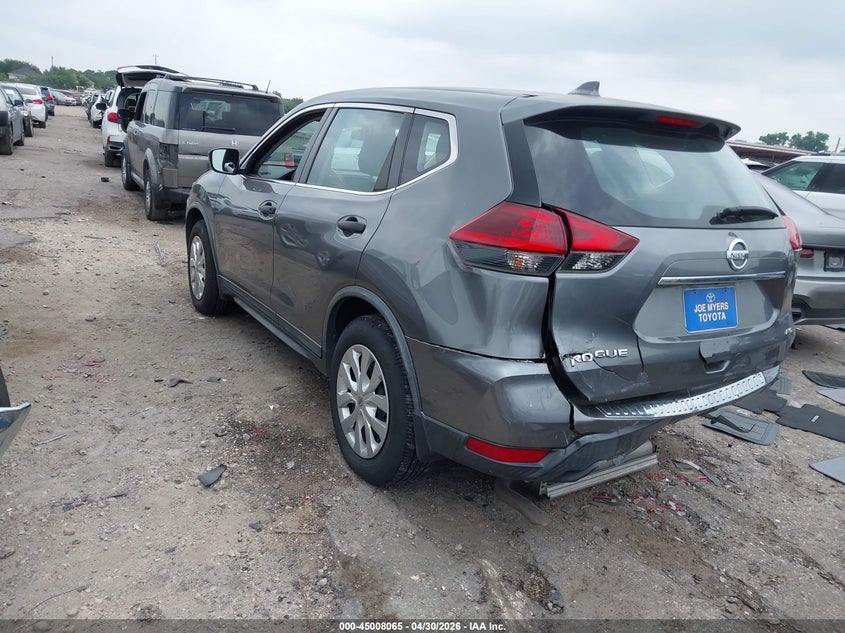 2018 Nissan Rogue VIN KNMAT2MV0JP541958 IAAI salvage auction — REAR END, Original (Texas), sold $2,950 on 2026-07-15 (photo 3)