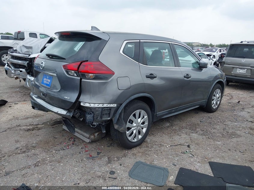 2018 Nissan Rogue VIN KNMAT2MV0JP541958 IAAI salvage auction — REAR END, Original (Texas), sold $2,950 on 2026-07-15 (photo 4)