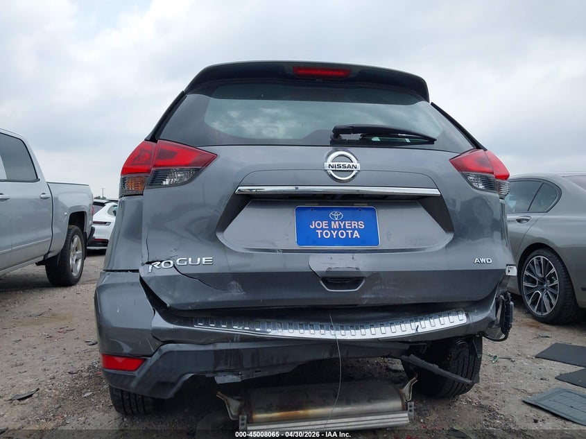 2018 Nissan Rogue VIN KNMAT2MV0JP541958 IAAI salvage auction — REAR END, Original (Texas), sold $2,950 on 2026-07-15 (photo 6)