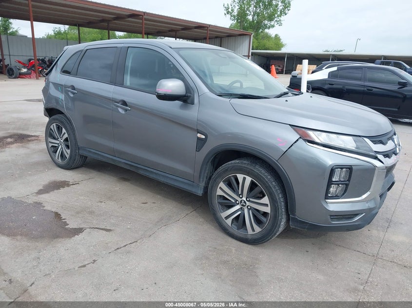 2021 Mitsubishi Outlander VIN JA4APUAU3MU029154 IAAI salvage auction — REAR END, Original (Texas), sold $3,150 on 2026-07-29 (photo 1)