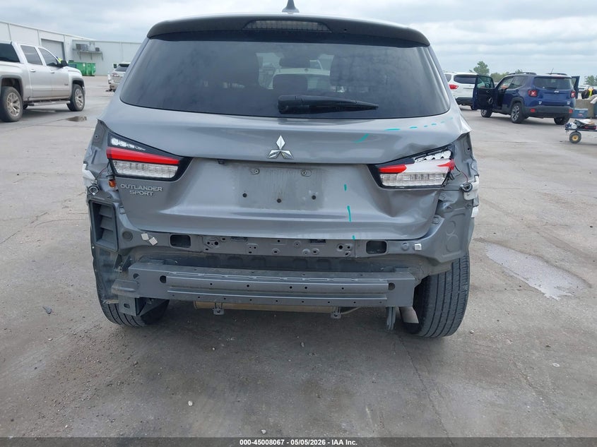 2021 Mitsubishi Outlander VIN JA4APUAU3MU029154 IAAI salvage auction — REAR END, Original (Texas), sold $3,150 on 2026-07-29 (photo 6)