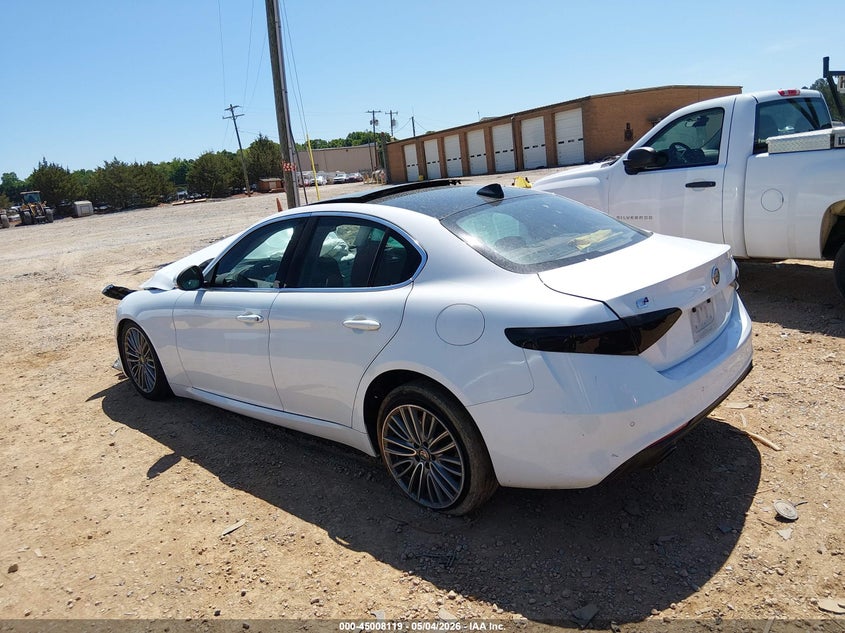 2019 Alfa romeo Giulia VIN ZARFANBN7K7606991 IAAI salvage auction — FRONT END, Salvage (North Carolina), sold $50 on 2026-07-27 (photo 3)