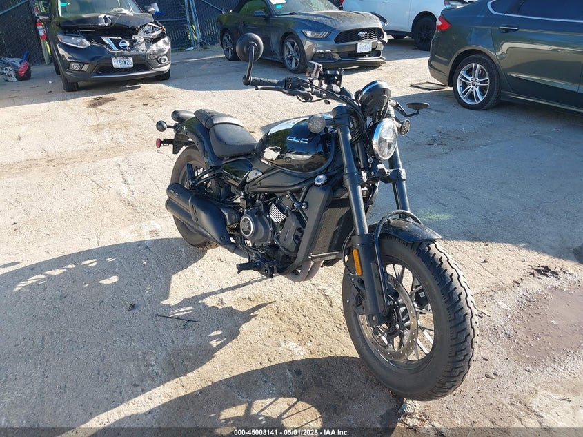 2025 Cf moto 450 cl-c VIN LCEPESLF6S6000905 IAAI salvage auction — SIDE, Salvage (Kansas), sold $700 on 2026-07-20 (photo 1)