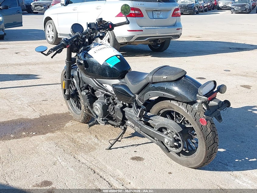 2025 Cf moto 450 cl-c VIN LCEPESLF6S6000905 IAAI salvage auction — SIDE, Salvage (Kansas), sold $700 on 2026-07-20 (photo 3)