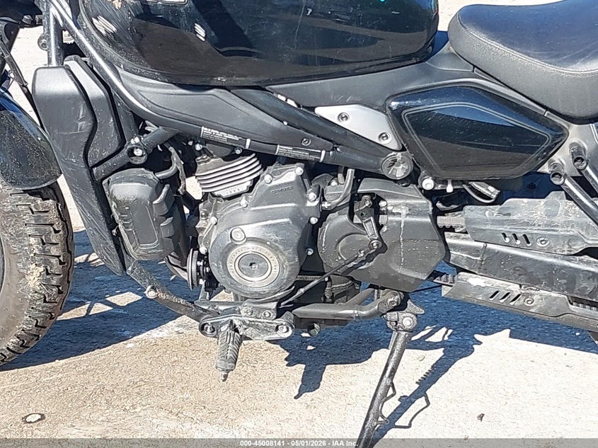 2025 Cf moto 450 cl-c VIN LCEPESLF6S6000905 IAAI salvage auction — SIDE, Salvage (Kansas), sold $700 on 2026-07-20 (photo 9)
