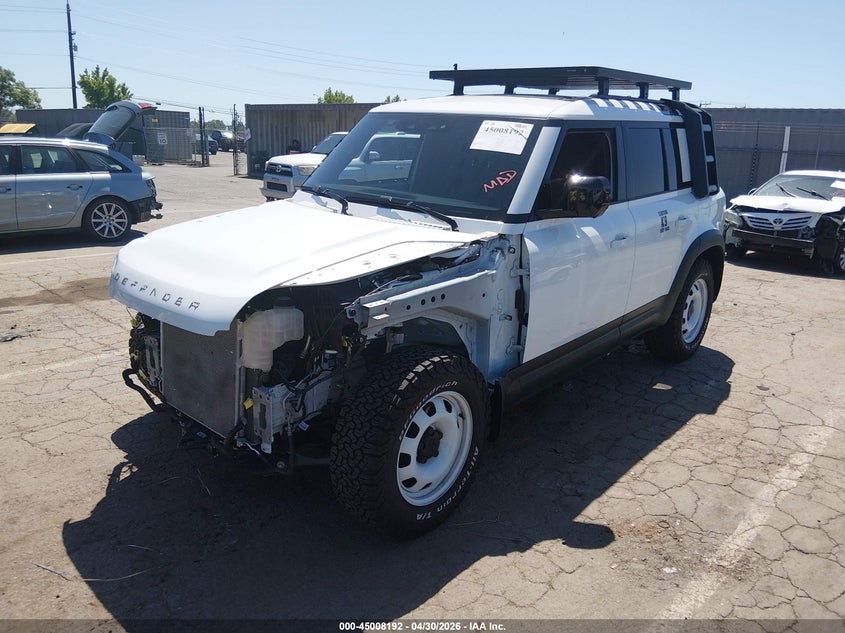 2024 Land rover Defender VIN SALEJ7EX5R2342359 IAAI salvage auction — FRONT END, Salvage (California), sold $29,250 on 2026-07-15 (photo 2)