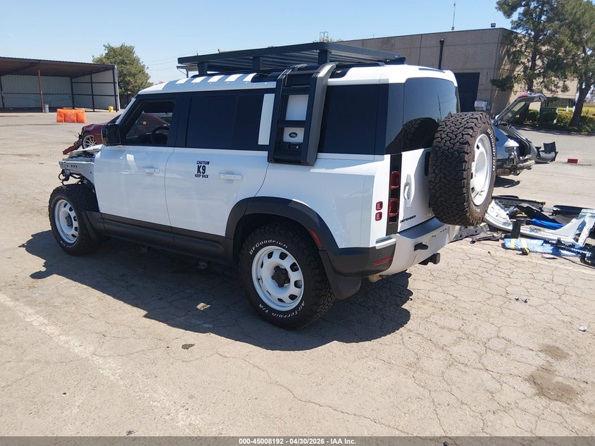 2024 Land rover Defender VIN SALEJ7EX5R2342359 IAAI salvage auction — FRONT END, Salvage (California), sold $29,250 on 2026-07-15 (photo 3)