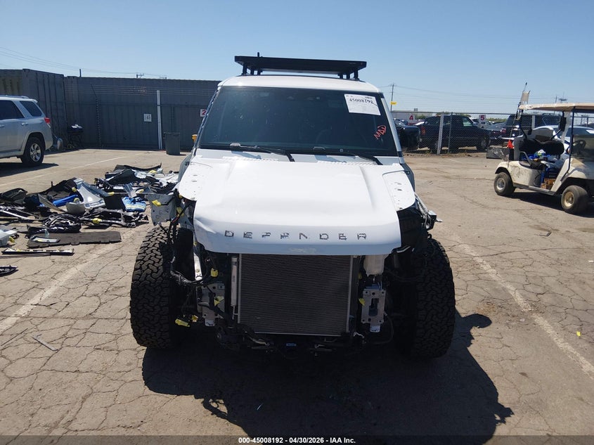 2024 Land rover Defender VIN SALEJ7EX5R2342359 IAAI salvage auction — FRONT END, Salvage (California), sold $29,250 on 2026-07-15 (photo 6)
