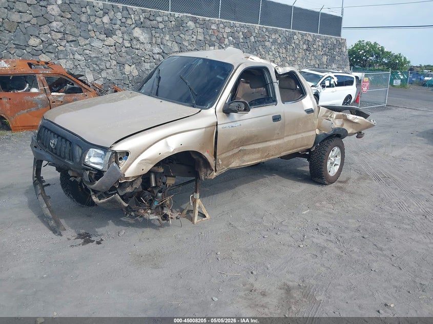 2004 Toyota Tacoma VIN 5TEHN72N14Z391283 IAAI salvage auction — ROLLOVER, Salvage (Hawaii), sold $25 on 2026-07-21 (photo 2)