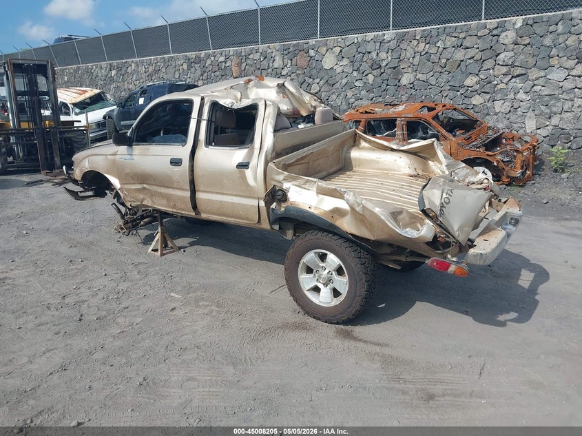 2004 Toyota Tacoma VIN 5TEHN72N14Z391283 IAAI salvage auction — ROLLOVER, Salvage (Hawaii), sold $25 on 2026-07-21 (photo 3)