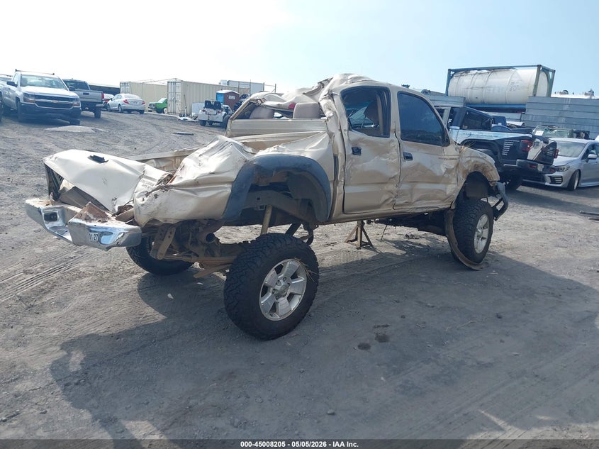 2004 Toyota Tacoma VIN 5TEHN72N14Z391283 IAAI salvage auction — ROLLOVER, Salvage (Hawaii), sold $25 on 2026-07-21 (photo 4)