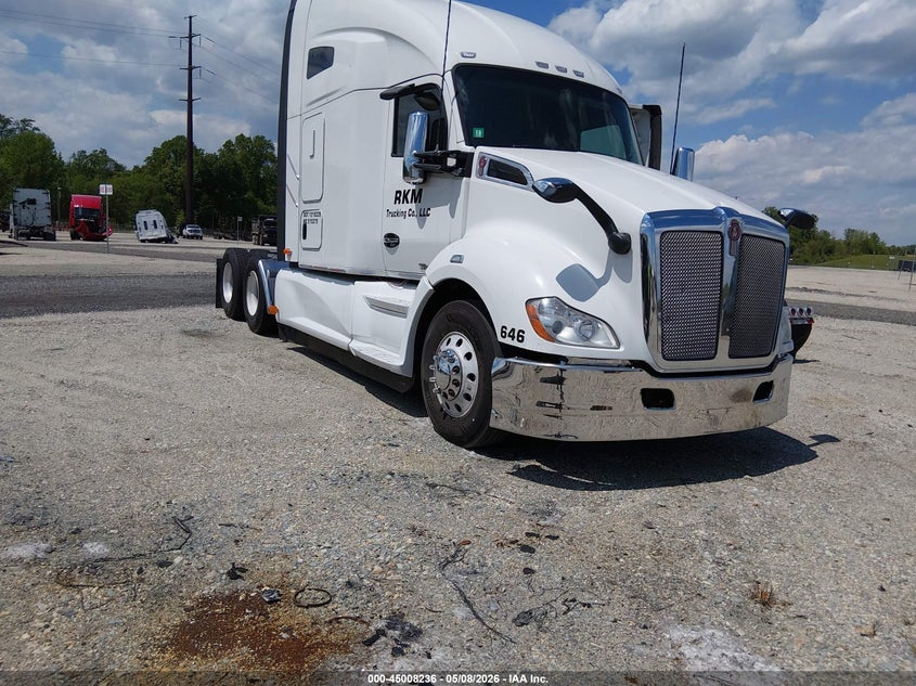 2020 Kenworth T680 VIN 1XKYDP9XXLJ308053 IAAI salvage auction — REPOSSESSION, Clear (Maryland), sold $15,000 on 2026-07-08 (photo 1)