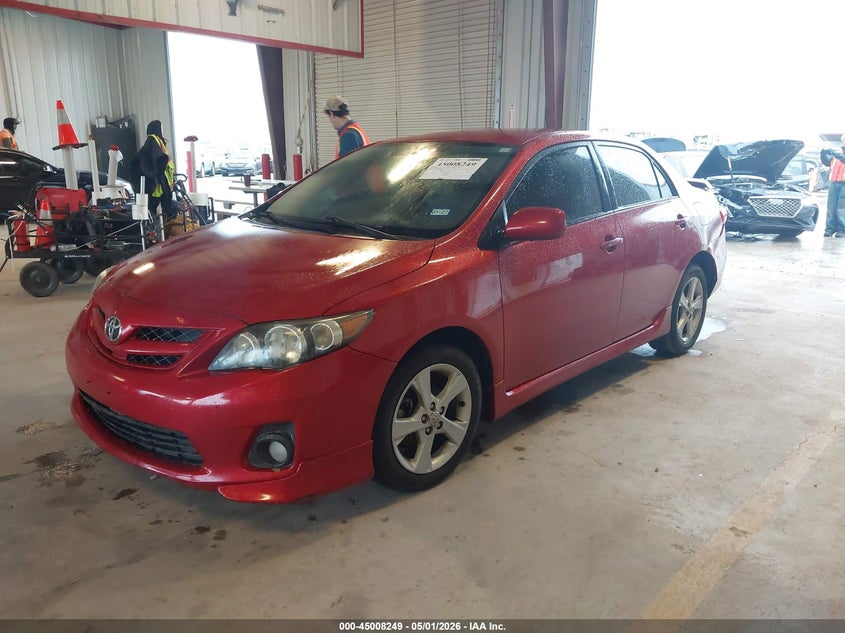 2013 Toyota Corolla VIN 5YFBU4EE9DP101901 IAAI salvage auction — RIGHT REAR, Original (Texas), sold $1,775 on 2026-07-14 (photo 2)