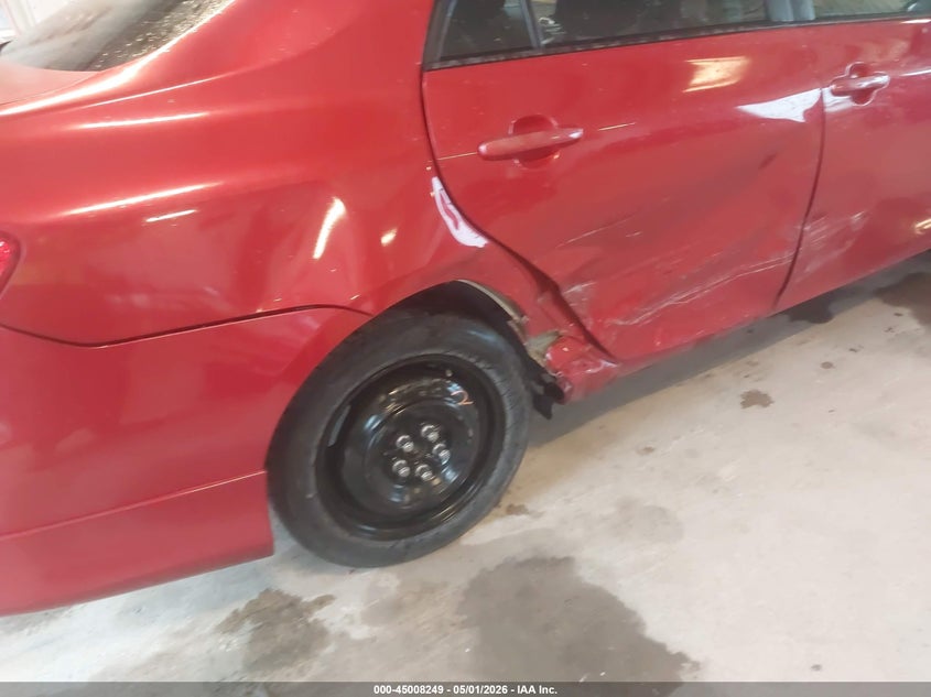 2013 Toyota Corolla VIN 5YFBU4EE9DP101901 IAAI salvage auction — RIGHT REAR, Original (Texas), sold $1,775 on 2026-07-14 (photo 6)