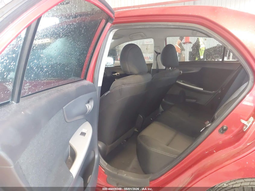 2013 Toyota Corolla VIN 5YFBU4EE9DP101901 IAAI salvage auction — RIGHT REAR, Original (Texas), sold $1,775 on 2026-07-14 (photo 8)