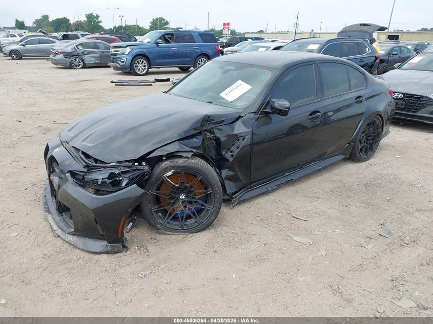 2025 BMW M3 VIN WBS33HJ07SFV31822 IAAI salvage auction — FRONT END, Original (Texas), sold $24,600 on 2026-07-20 (photo 2)