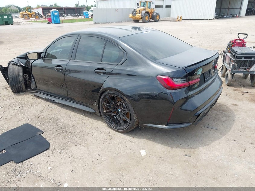 2025 BMW M3 VIN WBS33HJ07SFV31822 IAAI salvage auction — FRONT END, Original (Texas), sold $24,600 on 2026-07-20 (photo 3)
