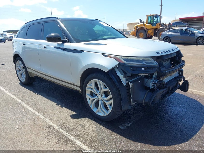 2019 Land rover Range rover velar VIN SALYL2EX9KA796250 IAAI salvage auction — LEFT FRONT, Clear (Hawaii), sold $10,800 on 2026-07-07 (photo 1)