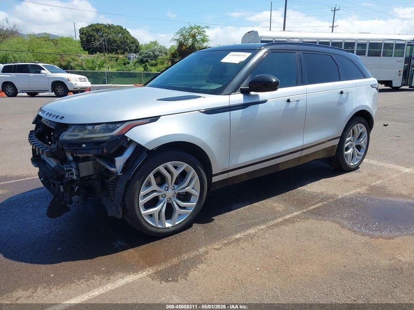 2019 Land rover Range rover velar VIN SALYL2EX9KA796250 IAAI salvage auction — LEFT FRONT, Clear (Hawaii), sold $10,800 on 2026-07-07 (photo 2)