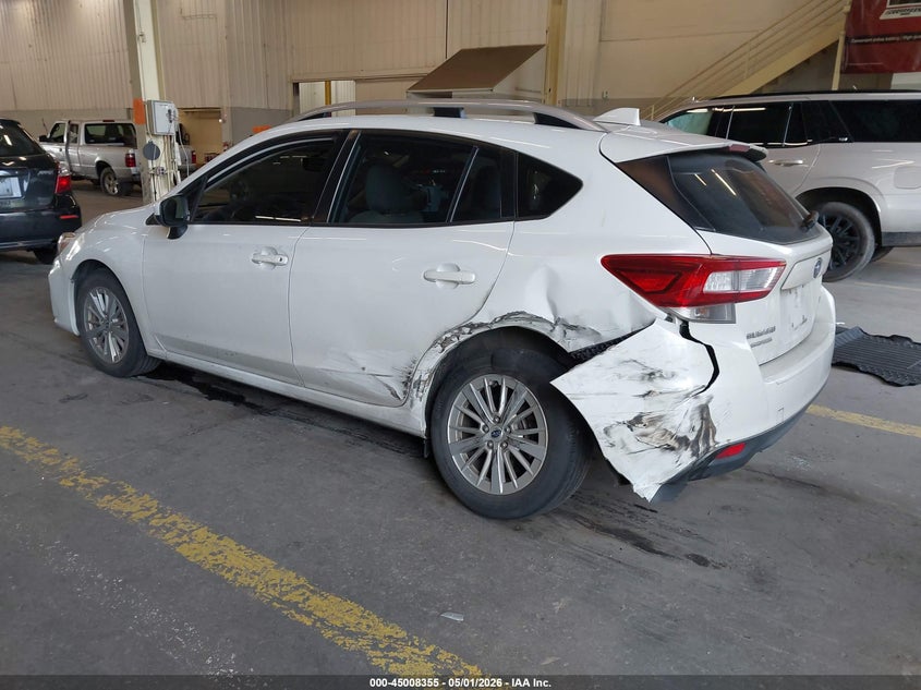 2018 Subaru Impreza VIN 4S3GTAB6XJ3706292 IAAI salvage auction — LEFT REAR, Salvage (Oregon), sold $3,550 on 2026-07-09 (photo 3)