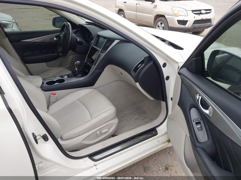 2017 Infiniti Q50 VIN JN1EV7AP5HM740324 IAAI salvage auction — WATER/FLOOD, Salvage (Texas), sold $2,550 on 2026-07-21 (photo 5)