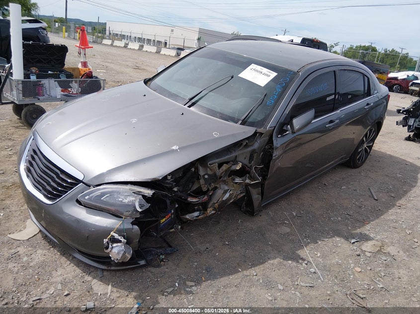 2013 Chrysler 200 VIN 1C3CCBBG6DN737453 IAAI salvage auction — LEFT FRONT, Clear (Tennessee), sold $25 on 2026-07-16 (photo 6)