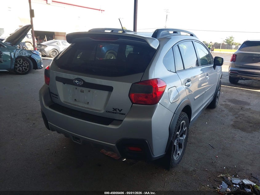 2014 Subaru Xv VIN JF2GPACC7E9280655 IAAI salvage auction — FRONT END, Salvage (California), sold $450 on 2026-07-09 (photo 4)