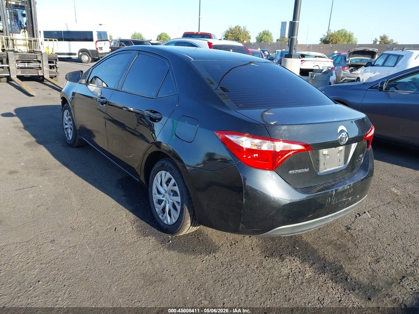2018 Toyota Corolla VIN 5YFBURHE0JP764228 IAAI salvage auction — FRONT END, Salvage Certificate (California), sold $2,200 on 2026-07-24 (photo 3)