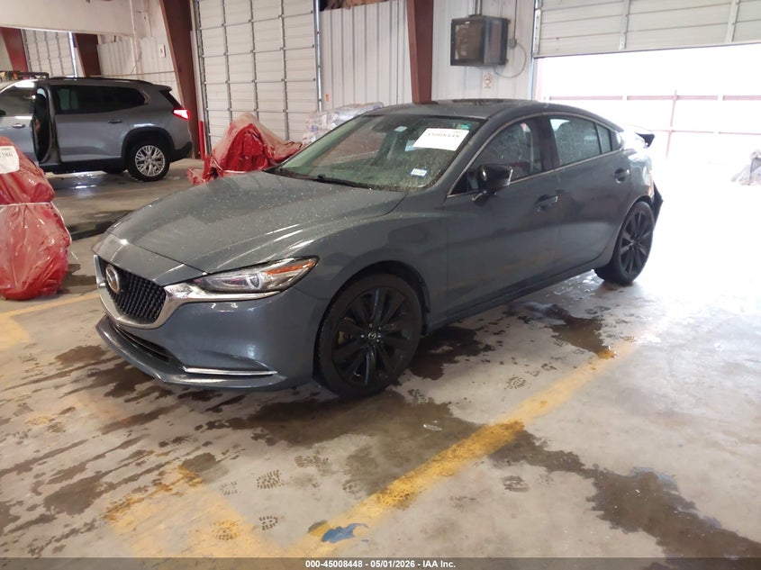 2021 Mazda 6 VIN JM1GL1WY7M1600216 IAAI salvage auction — REAR END, Original (Texas), sold $5,425 on 2026-07-15 (photo 2)